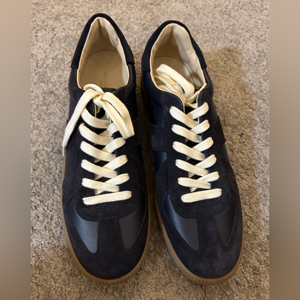 Oliver Cabell Navy GAT Sneakers